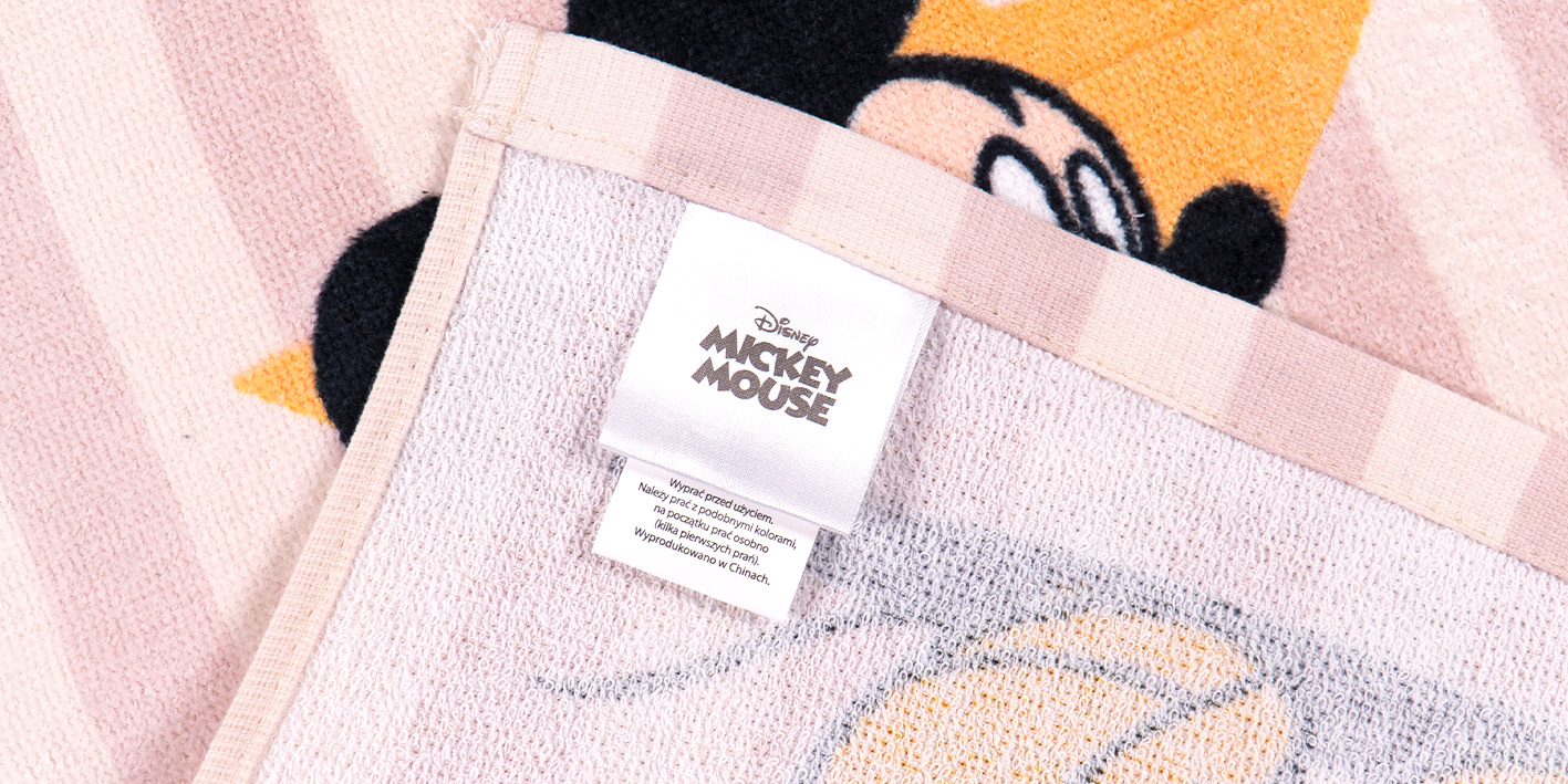 Ręcznik 30x50 cm mickey pasy